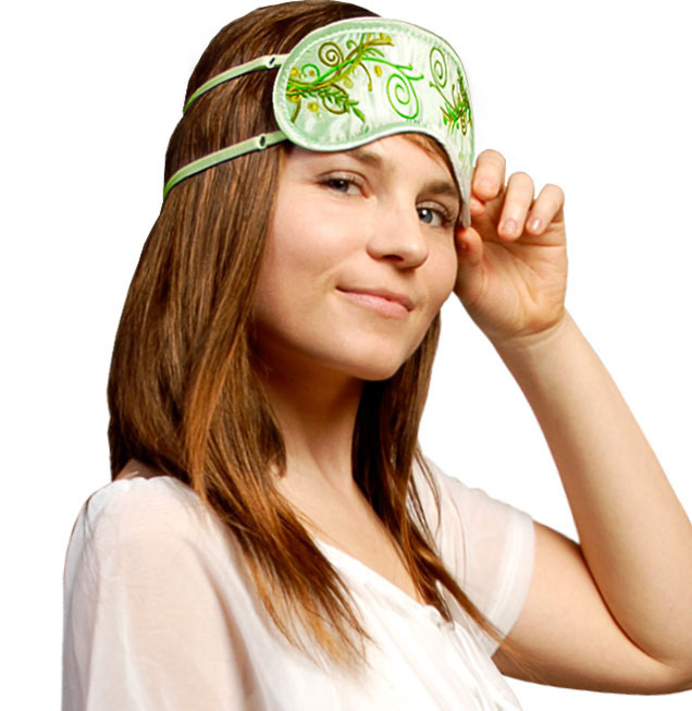 Daydream Aloe Vera Nature Maska na oči na spaní na obličeji